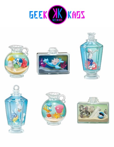 FIGURA RE-MENT - POKEMON - AQUA BOTTLE COLLECTION - SHINING WATERSIDE ENCOUNTERS (MYSTERY)