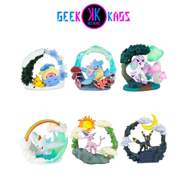 FIGURA RE-MENT - POKEMON - CIRCULAR DIORAMA COLLECTION (MYSTERY)