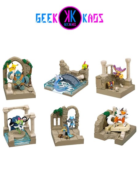 FIGURA RE-MENT - POKEMON - DIORAMA COLLECTION: CASTLE RUIN (MYSTERY)