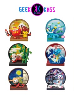 FIGURA RE-MENT - POKEMON - JAPANESE WINDOW (MYSTERY)