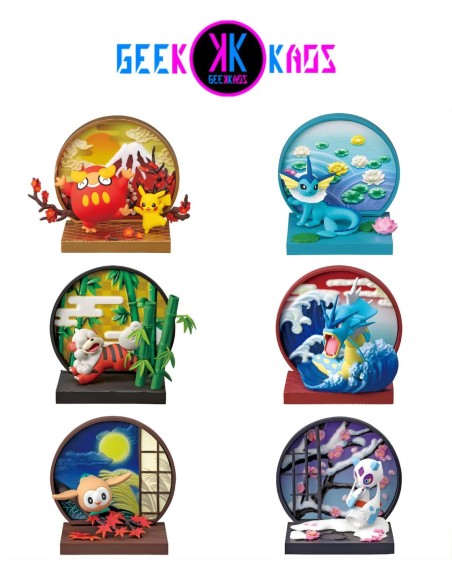 FIGURA RE-MENT - POKEMON - JAPANESE WINDOW (MYSTERY)