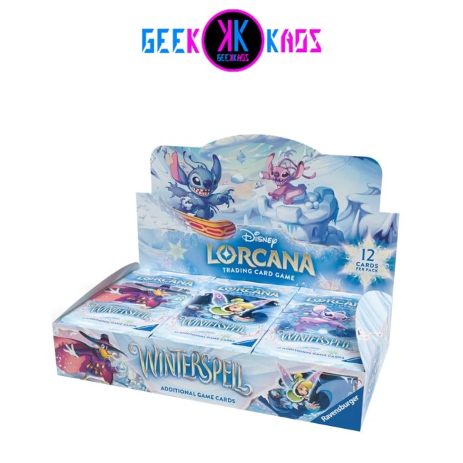 TCG DISNEY LORCANA CHAPTER 11 - WINTERSPELL - BOOSTER 24 SOBRES - INGLES