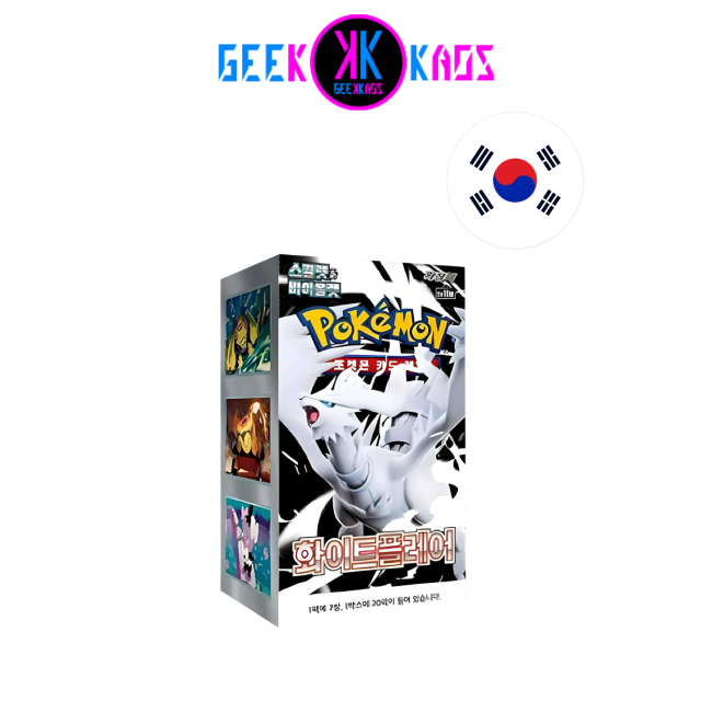 POKEMON TCG - BOOSTER DISPLAY - WHITE FLARE (20 SOBRES) - KOREANO
