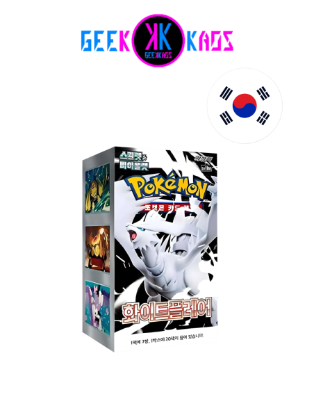 POKEMON TCG - BOOSTER DISPLAY - WHITE FLARE (20 SOBRES) - KOREANO