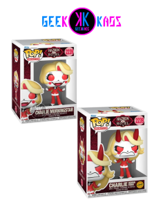 FUNKO POP! - HAZBIN HOTEL - CHARLIE MORNINGSTAR 2239 BUNDLE ( regular + chase )