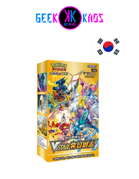 POKEMON TCG - BOOSTER BOX - VSTAR UNIVERSE ( 10 SOBRES) - COREANO