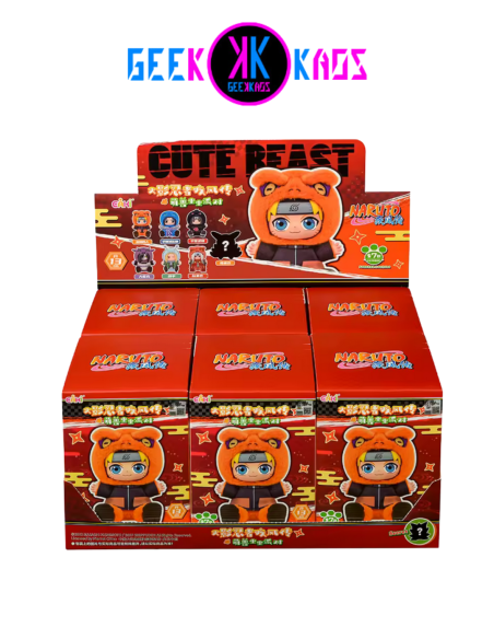 EAKI  - NARUTO SHIPPUDEN 2 - CUTE BEAST PARTY SERIES BLIND BOX KEYCHAIN - 14CM