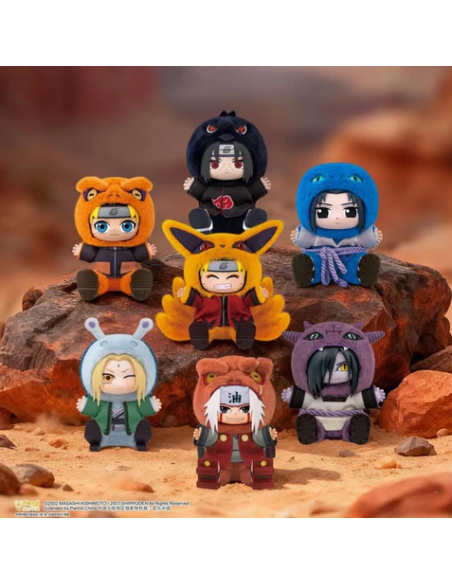 EAKI  - NARUTO SHIPPUDEN 2 - CUTE BEAST PARTY SERIES BLIND BOX KEYCHAIN - 14CM