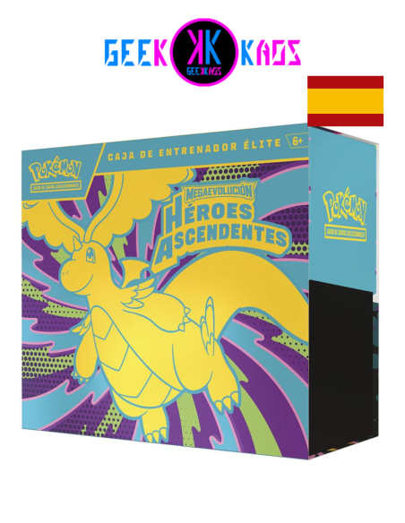 POKEMON TCG -  ETB MEGA EVOLUCIONES HEROES ASCENDENTES ( ESPAÑOL )