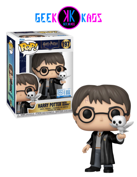 FUNKO POP! - HARRY POTTER - HARRY POTTER WITH HEDWIG 197 (SE)