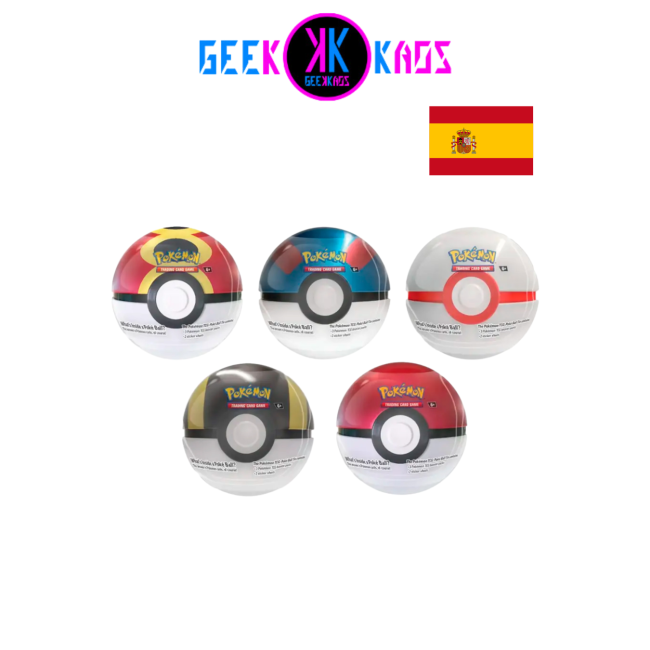 POKEMON TCG - POKEBALL TINS OCTOBER 2025 (1 UNIDAD) - ESPAÑOL