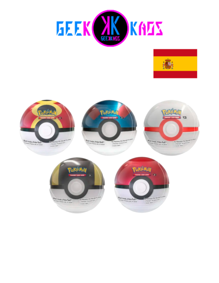 POKEMON TCG - POKEBALL TINS OCTOBER 2025 (1 UNIDAD) - ESPAÑOL