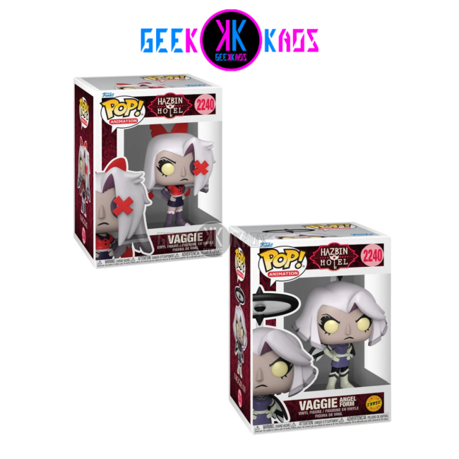 FUNKO POP! - HAZBIN HOTEL - VAGGIE 2240 BUNDLE ( regular + chase )