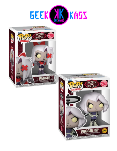 FUNKO POP! - HAZBIN HOTEL - VAGGIE 2240 BUNDLE ( regular + chase )