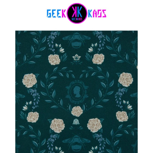 MINI MOCHILA - BRIDGERTON - SILHOUETTE FLORAL - LOUNGEFLY