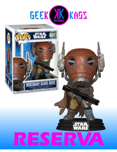FUNKO POP! - STAR WARS -  MERCENARY GUARD DROID 821