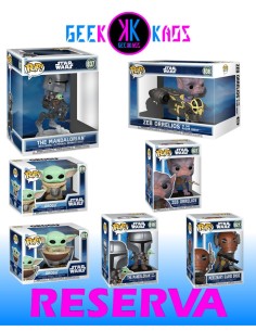 7-PACK - FUNKO POP! STAR WARS - 818, 819, 821, 822, 823, 837, 838