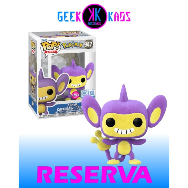 FUNKO POP! - POKEMON - AIPOM 947 (SE) (FLOCKED)