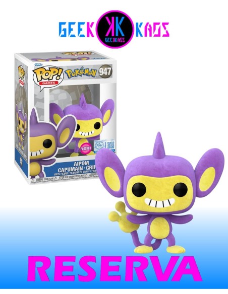 FUNKO POP! - POKEMON - AIPOM 947 (SE) (FLOCKED)