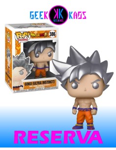 FUNKO POP! - DRAGON BALL SUPER - GOKU (ULTRA INSTINCT) 386