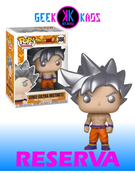 FUNKO POP! - DRAGON BALL SUPER - GOKU (ULTRA INSTINCT) 386