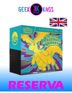 POKEMON TCG -  ETB MEGA EVOLUCIONES ASCENDED HEROES ( INGLES )