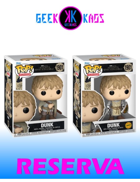 FUNKO POP! - A KNIGHT OF THE SEVEN KINGDOM - DUNK 1901 (BUNDLE)