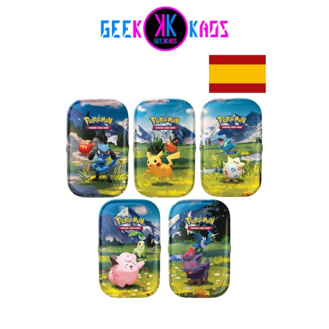 POKEMON TCG - HEROES ASCENDENTES MINI TINS (1 UND) - ESPAÑOL