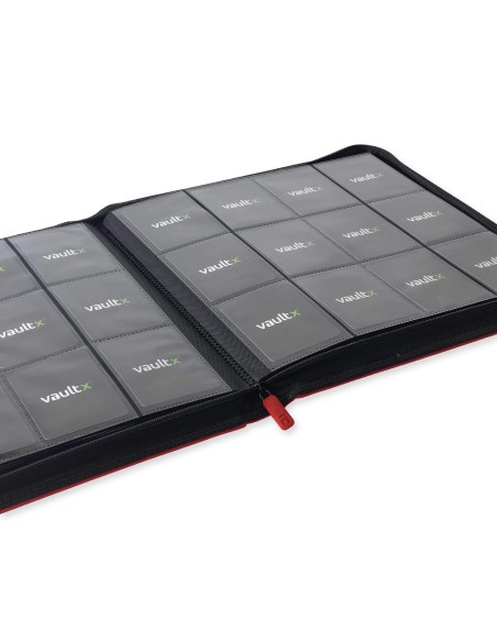 ALBUM TCG - FIRED RED - 12 POCKET - 480 CARTAS - VAULT X