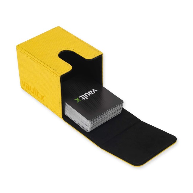 DECK BOX TCG - SUNRISE YELLOW - 80 CARTAS - VAULT X