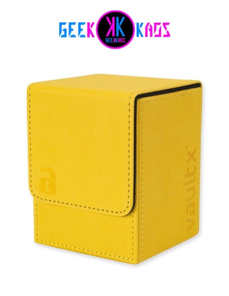 DECK BOX TCG - SUNRISE YELLOW - 80 CARTAS - VAULT X