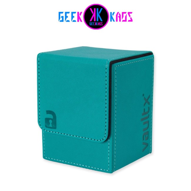 DECK BOX TCG - OCEAN BLUE - 80 CARTAS - VAULT X