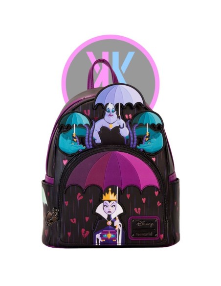 MINI MOCHILA - VILLAINS CURSE YOUR HEART - LOUNGEFLY