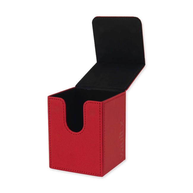 DECK BOX TCG - FIRE RED - 80 CARTAS - VAULT X