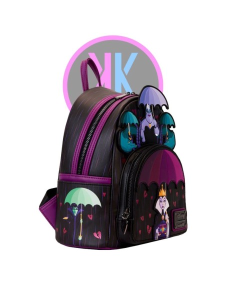 MINI MOCHILA - VILLAINS CURSE YOUR HEART - LOUNGEFLY
