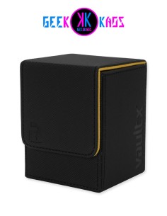 DECK BOX TCG - ELECTRIC YELLOW - 80 CARTAS - VAULT X