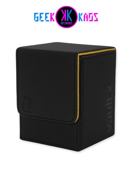 DECK BOX TCG - ELECTRIC YELLOW - 80 CARTAS - VAULT X