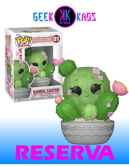 FUNKO POP! - FLORA - BARREL CACTUS 01