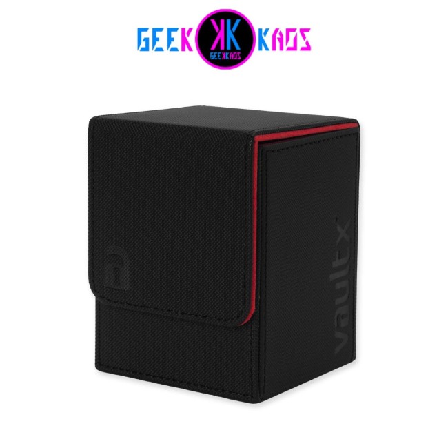 DECK BOX TCG - ELECTRIC RED - 80 CARTAS - VAULT X