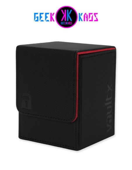 DECK BOX TCG - ELECTRIC RED - 80 CARTAS - VAULT X