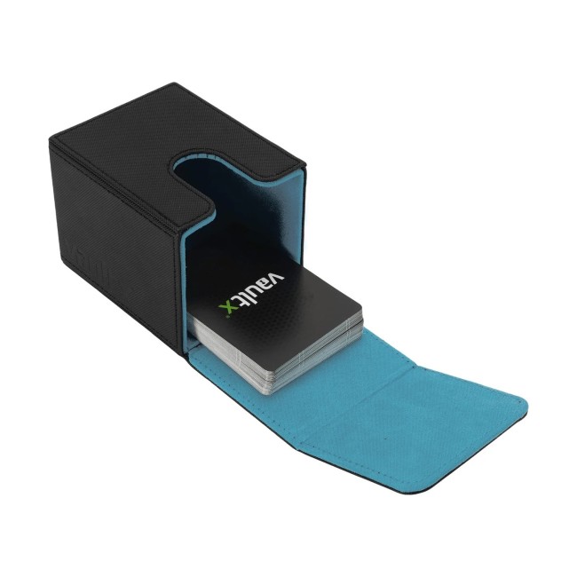 DECK BOX TCG - ELECTRIC BLUE - 80 CARTAS - VAULT X