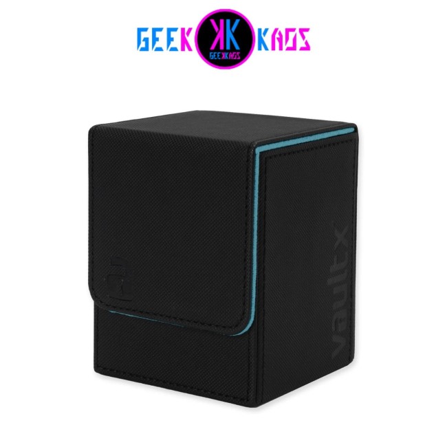 DECK BOX TCG - ELECTRIC BLUE - 80 CARTAS - VAULT X
