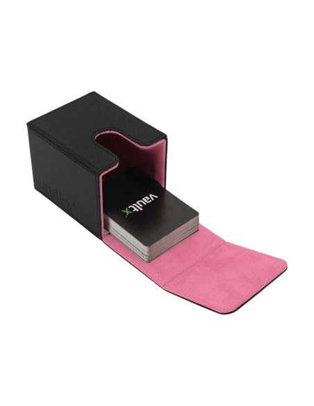 DECK BOX TCG - ELECTRIC PINK - 80 CARTAS - VAULT X