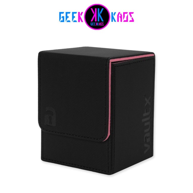 DECK BOX TCG - ELECTRIC PINK - 80 CARTAS - VAULT X