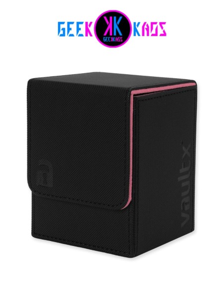 DECK BOX TCG - ELECTRIC PINK - 80 CARTAS - VAULT X