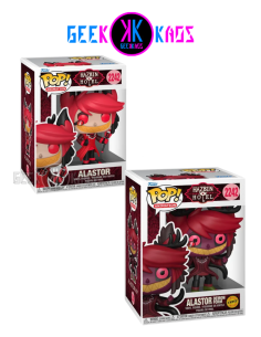 FUNKO POP! - HAZBIN HOTEL - ALASTOR 2242 BUNDLE ( regular + chase )