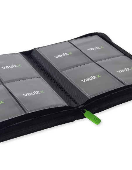 ALBUM TCG - SIGNATURE BLACK - 4 POCKET - 160 CARTAS - VAULT X