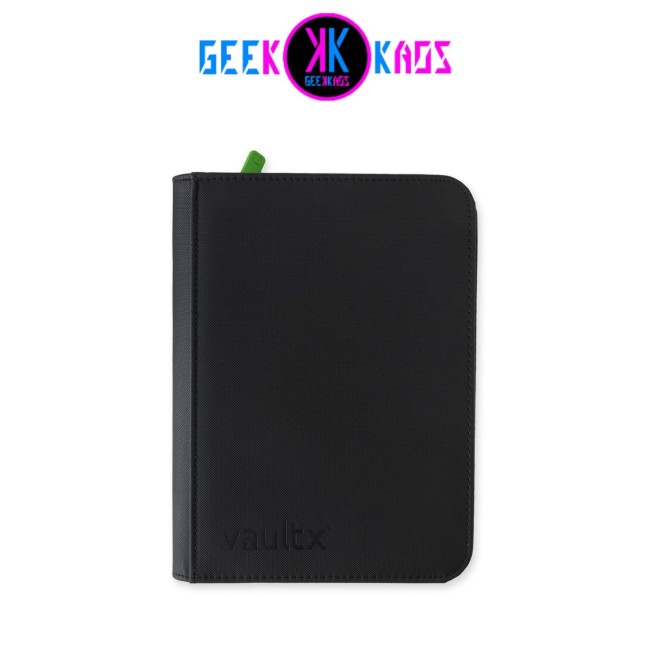 ALBUM TCG - SIGNATURE BLACK - 4 POCKET - 160 CARTAS - VAULT X