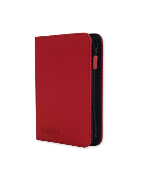 ALBUM TCG - FIRE RED - 4 POCKET - 160 CARTAS - VAULT X