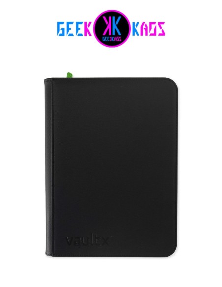 ALBUM TCG - SIGNATURE BLACK - 9 POCKET - 360 CARTAS - VAULT X